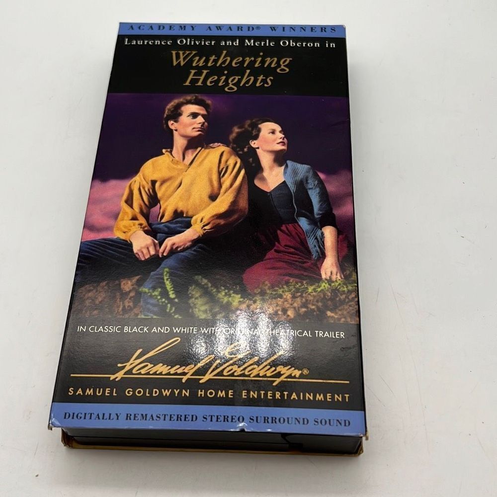 Wuthering Heights VHS Remastered B‎ & W Merle Oberon-Laurence Olivier
